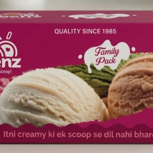 Rubenz American Dry Fruit Ice Cream